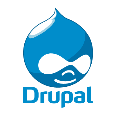 Drupal logo vector