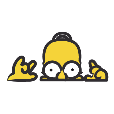 The Simpsons vector logo