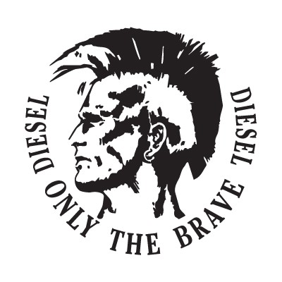 Diesel Only The Brave logo vector in .EPS vector format