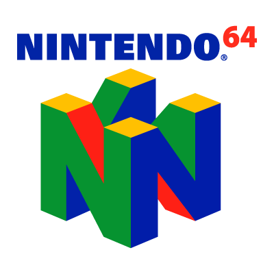 Nintendo 64 logo vector