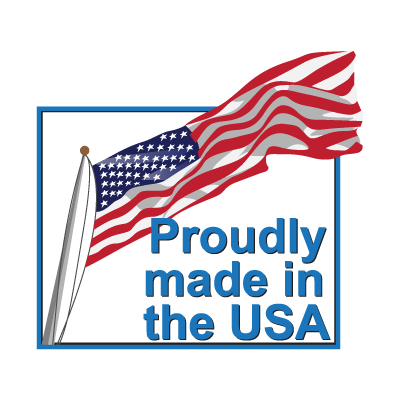 Proudly made in the USA symbol vector