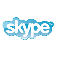 Skype logo vector