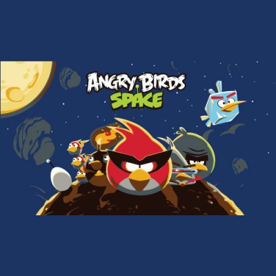 Angry Birds Space logo vector