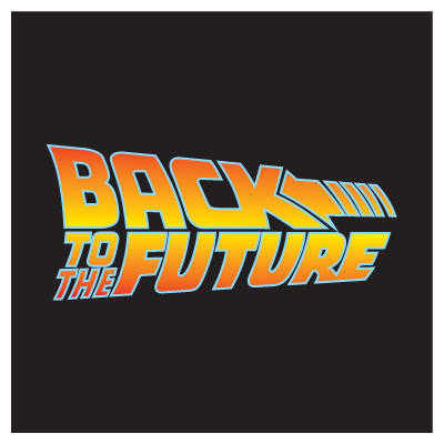 Back to the Future logo vector