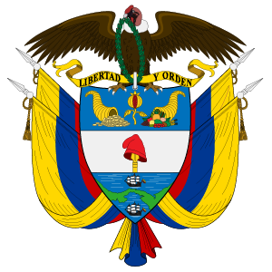 Escudo de Colombia logo vector