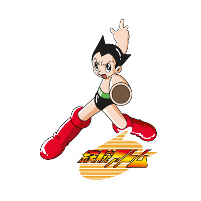 Astro boy anime logo vector free download 