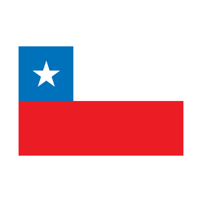 Flag of Bandera Chile logo vector