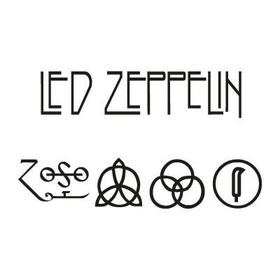 Led Zeppelin vector logo