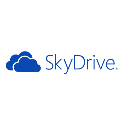 Microsoft Skydrive logo vector