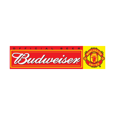 Budweiser Manchester United logo vector