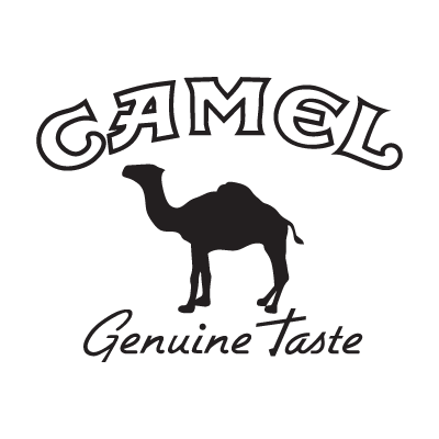 Camel black logo vector