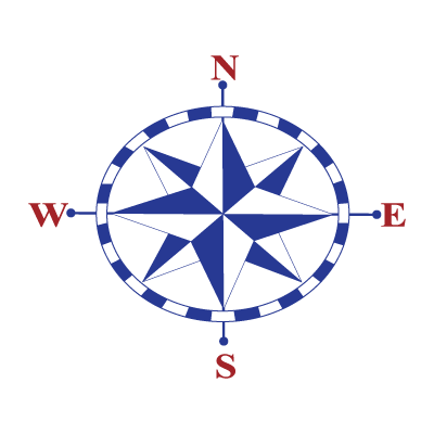 Compass logo vector
