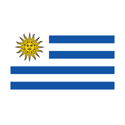Flag of Bandera de Uruguay logo vector