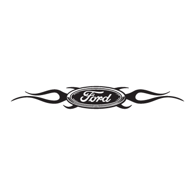 Ford Chisled With Flames logo vector