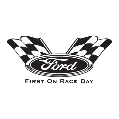 Ford First On Race Day logo vector