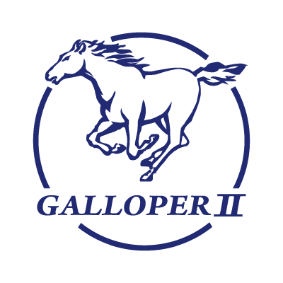 Galloper logo vector