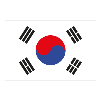 Flag of South Korea vector logo