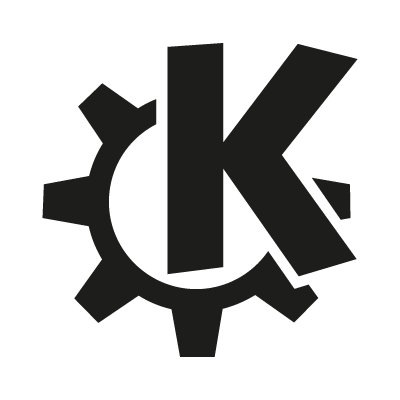 K Desktop Environmen vector logo