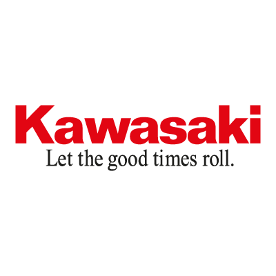 Kawasaki motorcycles vector logo