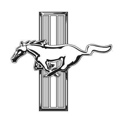 Mustang Ford logo vector