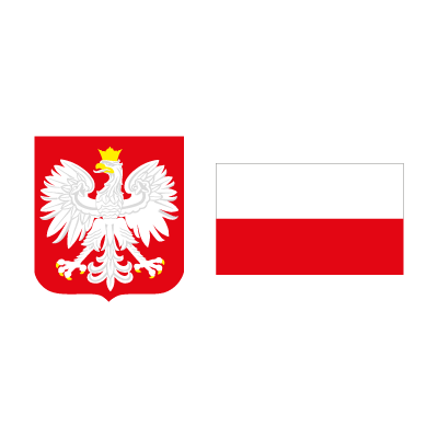 Flag of Poland vector logo