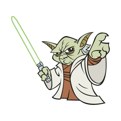 Master Yoda vector