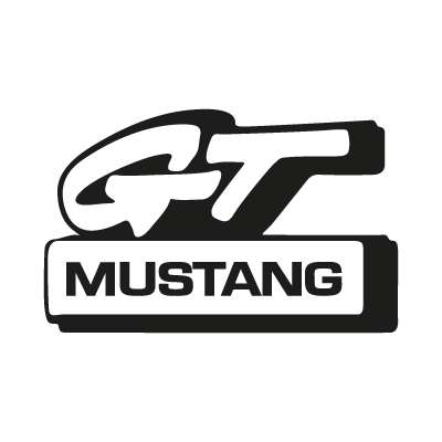 Mustang GT logo vector