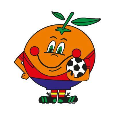 Naranjito Mundial vector logo
