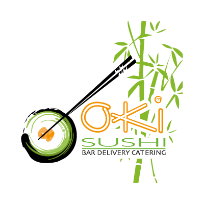 Oki Sushi vector logo