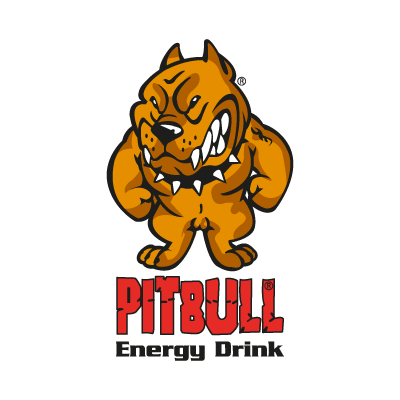Pitbull Energy Drink vector logo