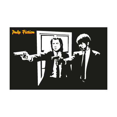 Pulp Fiction logo vector