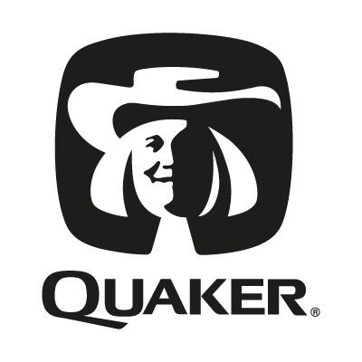 Quaker black logo vector