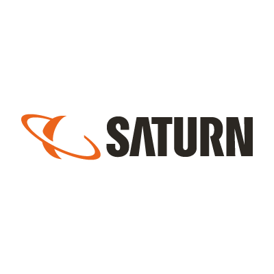 Saturn computers logo vector