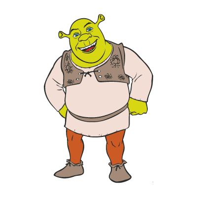 Shrek character vector
