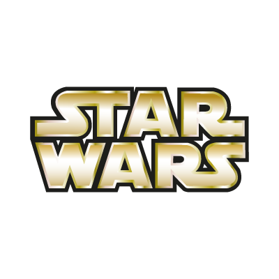 Star Wars Gold vector logo