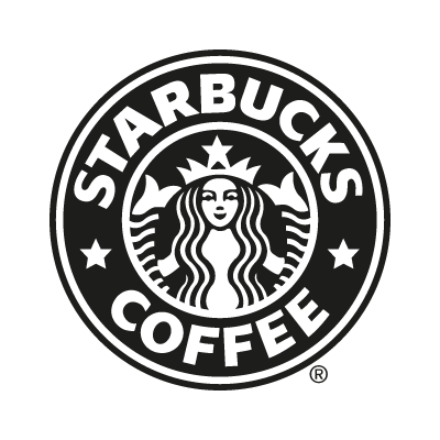Starbucks Coffee black vector logo