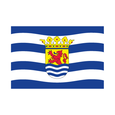 Flag of Zeeland logo vector