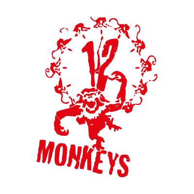 12 monkeys vector logo