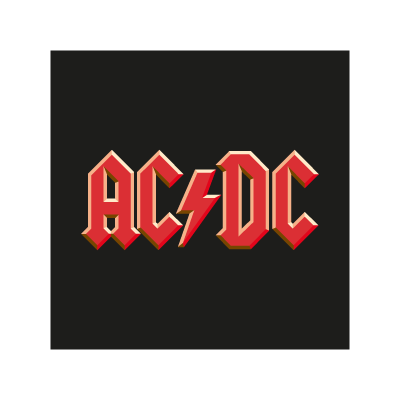 AC/DC Band vector logo