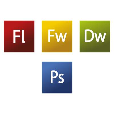 Adobe CS3 Web Premium logo vector