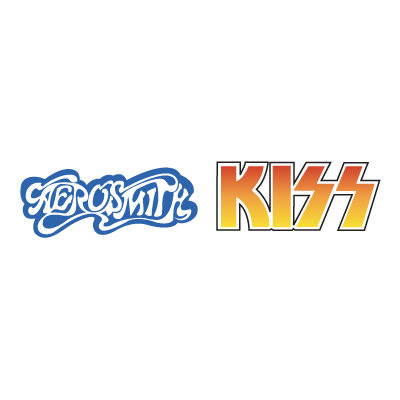 Aerosmith with KISS vector logo