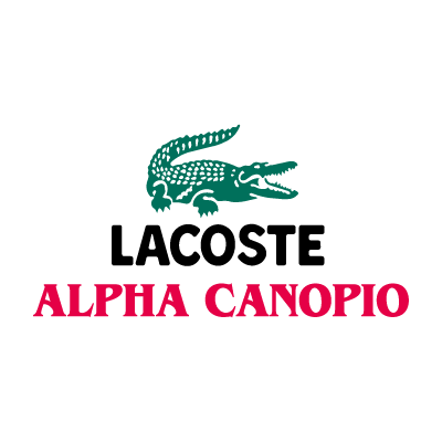 Alpha lacoste vector logo