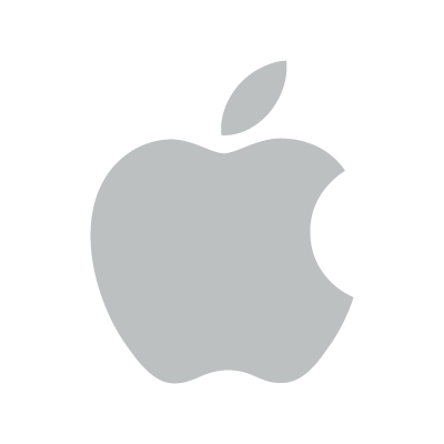 Apple logo vector