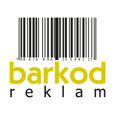 Barkod reklam logo vector