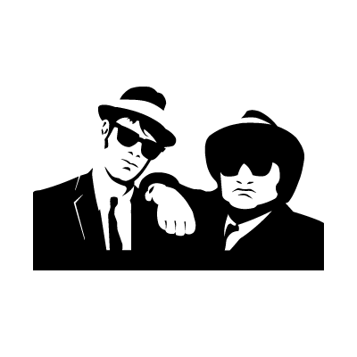 Blues Brothers BN vector logo