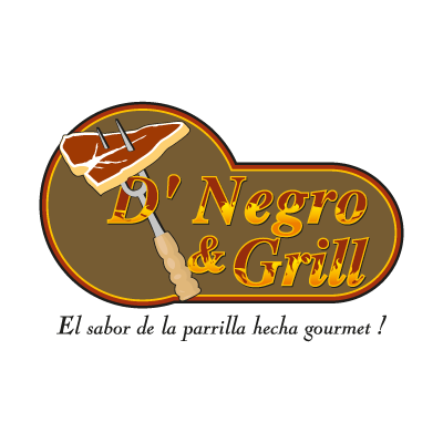 D' Negro & Grill logo vector