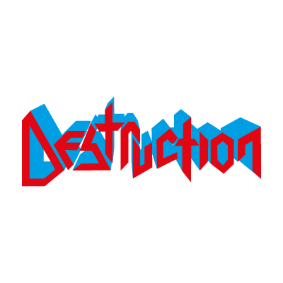 Destruction logo vector