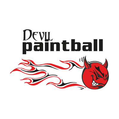 Devil Paintball vector logo