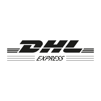 DHL Express Black vector logo