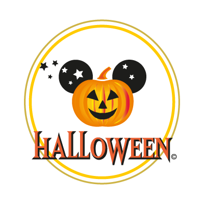 Disney Halloween logo vector